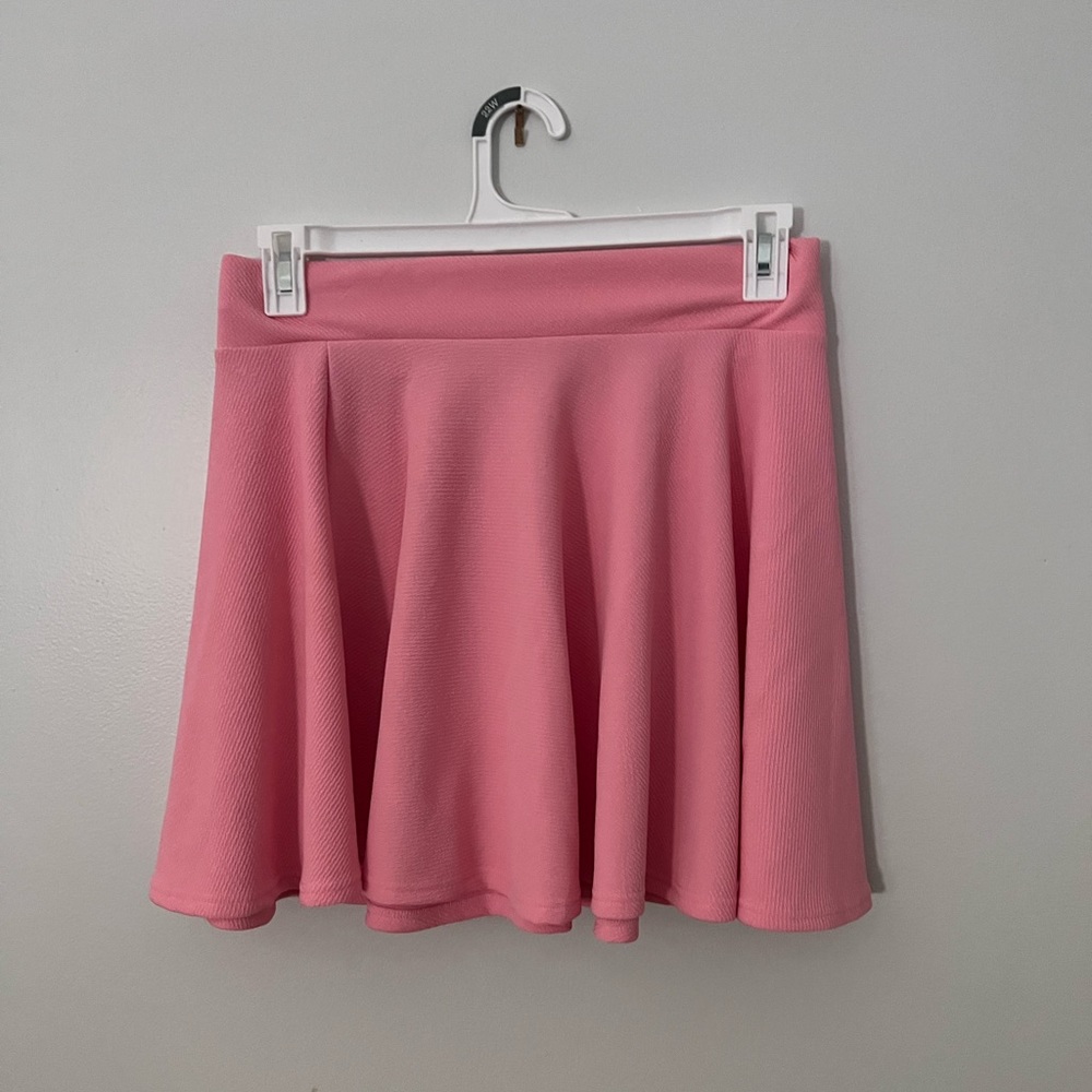Pink Women’s Skater Skirt in XL